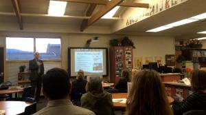 WCSD COO Pete Etchart discusses the state of our schools and facilities at the Hunsberger PTA meeting.